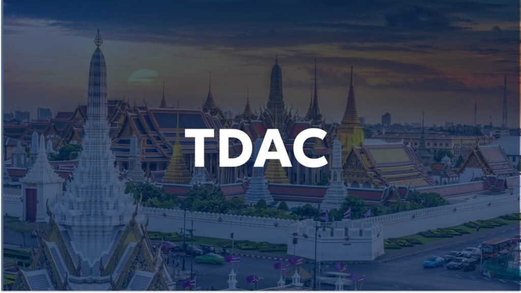 TDAC Thailand 2026: How to Fill Digital Arrival Card
