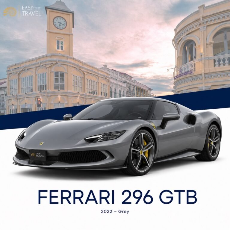 Ferrari 296 GTB rental phuket
