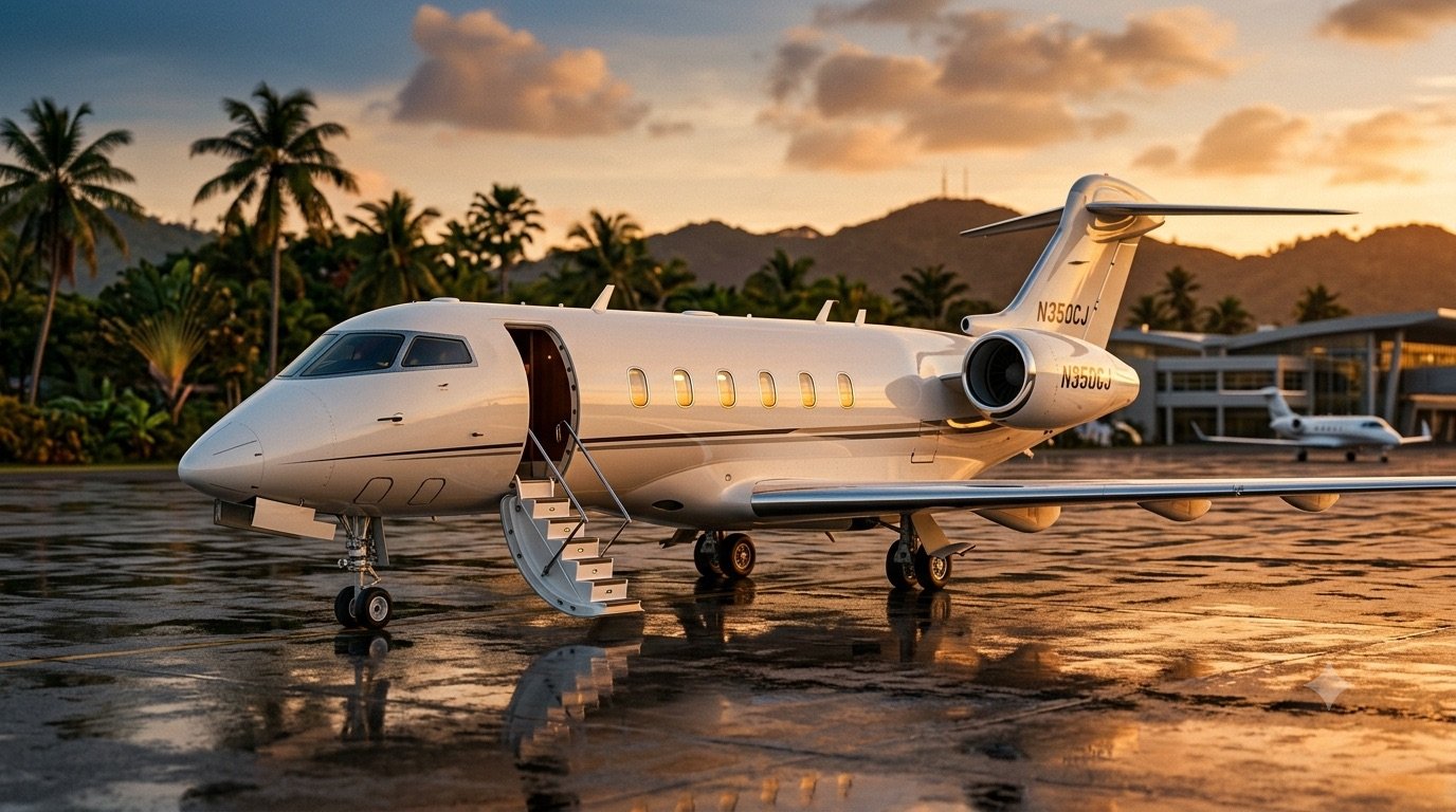 Super-Midsize — e.g. Bombardier Challenger 350