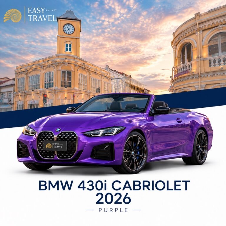 BMW 430i Cabriolete Rental in Phuket
