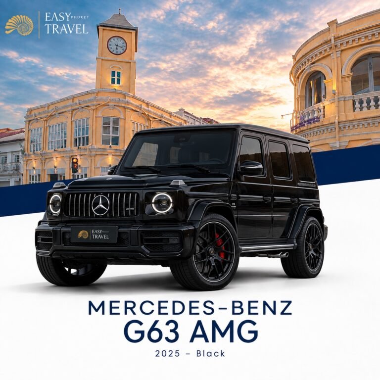 G63 AMG Rental in Phuket