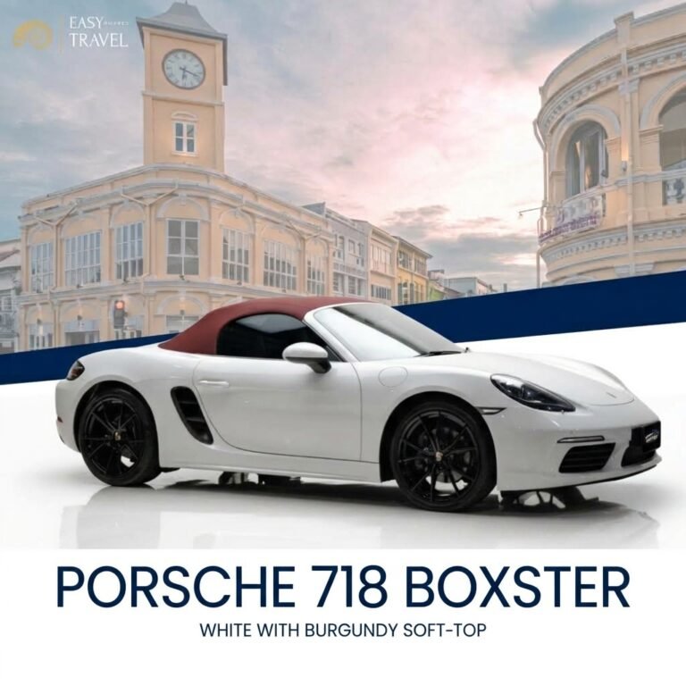 Porsche 718 Boxster rental in Phuket