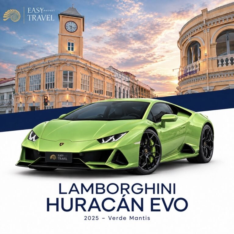 lamborghini Huracan Evo Rental in Phuket